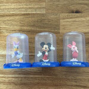 Disney Classic Bundle Of 3: Series 1 Mini Domez Mickey Mouse, Piglet, Daisy Duck